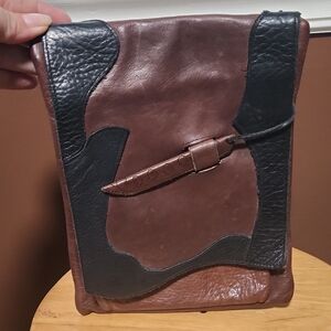 Artisan Kathryn Laibson Handmade Leather Pouch Bag